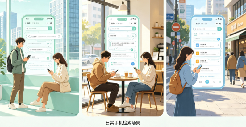 阿里地区普通人日常手机使用场景拆解：GEO 与 AI 优化如何改变信息检索体验