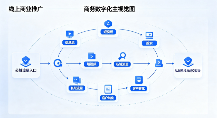 阿里地区线上商业推广怎么做？全域流量闭环搭建与低成本转化实战指南